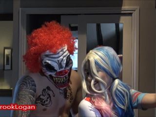 free xxx video 47 Brook Logan – Harley Quinn FUCKS Crazy Clown, party hardcore videos on milf porn -0