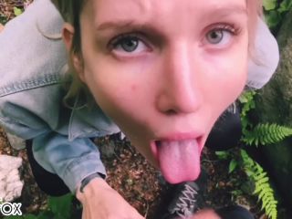 RedFox XXX - Schoolgirl Sloppy POV Blowjob On Nature Cums On Mouth  | alenagerman | pov black blondes babes-3