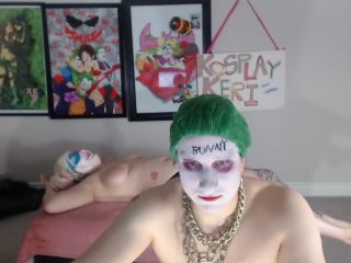 M@nyV1ds - Kosplay_Keri - SS Joker and Harley Quinn Easter camshow-7