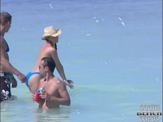 Florida Girls Partying on a Sandbar and Flashing SmallTits-0