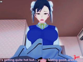 [GetFreeDays.com] All Girls From Street Fighter Give You A Footjob Hentai POV Porn Video May 2023-5