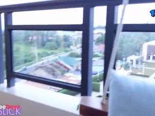 [GetFreeDays.com] Tina Slick - Pinay cute chick got hooked to balcony sex and begged for more dick Adult Video January 2023-0