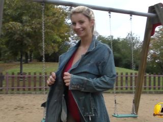 [Czech Babes] Katerina Hartlova On the Swing in City Park Feb 2022 1080P Mature!-7