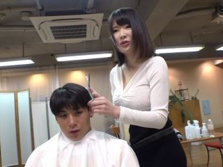 Fujinami Satori, Aika Michiru, Tsujii Honoka CMD-033 Temptation ◆ Hairdressing Shop Special - Cowgirl-2