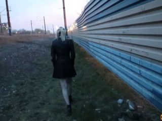 Real Public Sex Near The Railroad  Cum In Panties 1080p-9