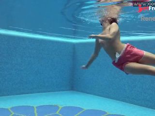 [GetFreeDays.com] Czech babe Lady Dee takes her shorts off in the pool Sex Leak June 2023-1