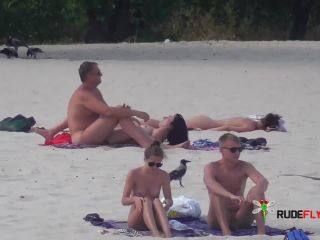 Nymph naturists take off their clothes and play nude  4-1