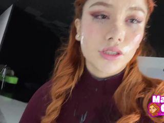 xxx video 43 Marina Gold – Cum Drenched Teen Eats A Burger Bukkake - fetish - bukkake porn vr fetish-2