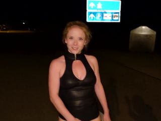 Mia Adler - SPERMAWALK - AOFICK - PUBLIC - A8 GRATISNUTTE vom Trucker - Rasthof 1080P - Mia_adler-8