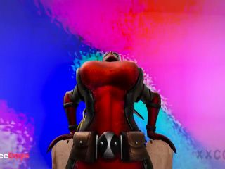 [GetFreeDays.com] Lady DeadPool woman - Sexy Sex in the Rainbow Space Porn Film December 2022-6