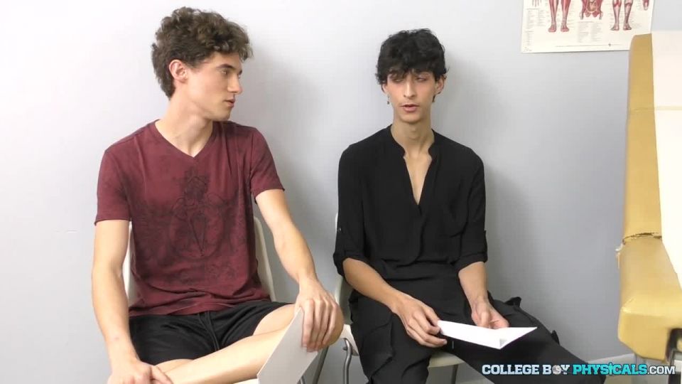 CollegeBoyPhysicals – Two Patients Fuck: TJ Smokez & Andy Adler Bareback Gay!