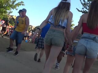 Adorable teen lesbians holding hands in public lesbian -4