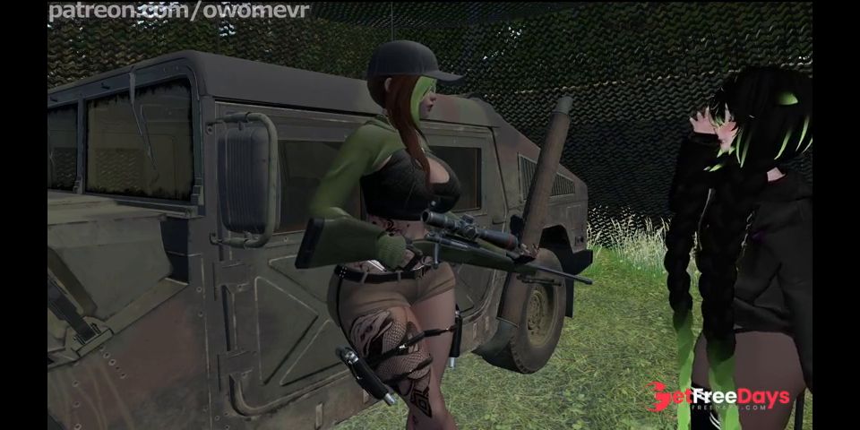 [GetFreeDays.com] FREE USE Femboy from the Boy Toy Serves a Busty Lady Soldier - VRChat ERP Porn Video May 2023