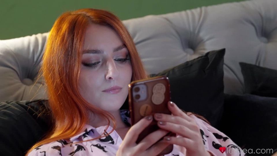 Katy Rose, Kaira Love in Pussy Rubbing Redhead Lesbian Sex 720p HD