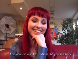 The first lesbian video of French redhead babe Graziella Diamond. Part 1 teen Milka Manson-2