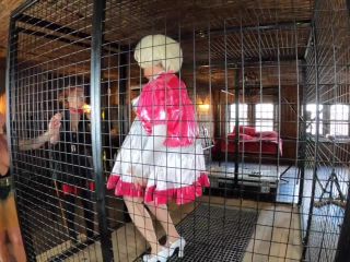 Ava Von Medisin, Mistress Inka - Caged And Humiliated Sissy - SissyManor (HD 2021)-3