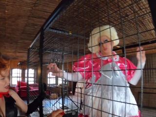 Ava Von Medisin, Mistress Inka - Caged And Humiliated Sissy - SissyManor (HD 2021)-4