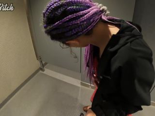 Boba Bitch – CAUGHT Masturbating in Airport Bathroom.-1