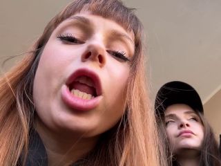 PETITE PRINCESS FEMDOM: DOUBLE POV SPITTING AND DIRTY SNEAKER SOLES WORSHIP 1080P - Shoe licking-2