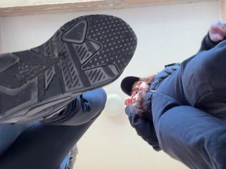 PETITE PRINCESS FEMDOM: DOUBLE POV SPITTING AND DIRTY SNEAKER SOLES WORSHIP 1080P - Shoe licking-7