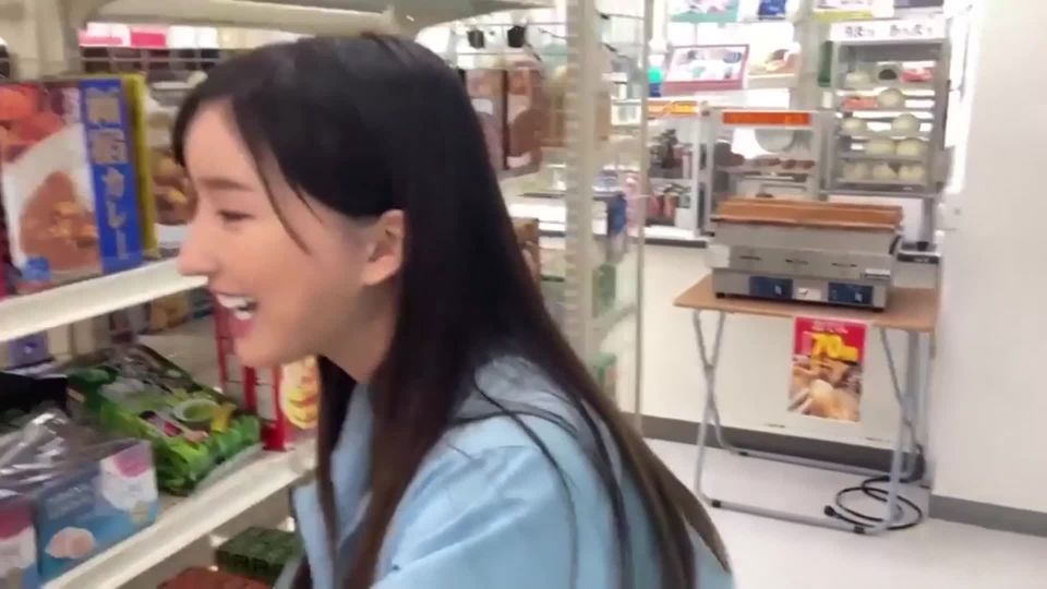 (English subbed) Possessed a Big-Tits girl Working At The Convenience Store! Things Get Exciting When A Reckless Coworker At A Part-time Jobs Pulls Some Pranks (Lol). Karen Yuzuriha.