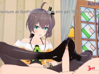 [GetFreeDays.com] Natsuiro Matsuri and I have intense sex in the bedroom. - Hololive VTuber Hentai Adult Stream March 2023-1