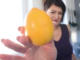 Czech SolesCrushing Fruits Under Her Sexy Bare Feet, POV (Food Crushing, POV Trample, Bare Feet, POV Feet) - 1080p-5