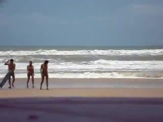 Group of nudists got filmed by a voyeur-0