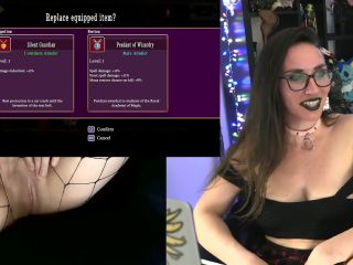 [GetFreeDays.com] Scarlet Maiden Stream! - Shy Goth bbw hardcore porn-8