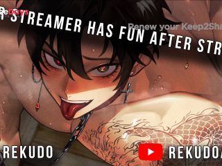 [GetFreeDays.com] Your Streamer has fun after Stream  Male Moans, Whimpers, Mastrubation ASMR Adult Film June 2023-8