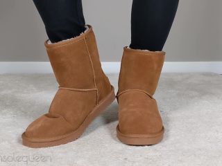 online adult video 31 fetish live asiansolequeen - UGG boots and bare feet humiliation JOI - FullHD 1080p, footworship on femdom porn-1