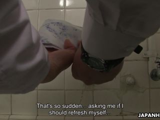 Sayaka Aishiro is shy to meet a guy in the toilet asian Sayaka Aishiro-1