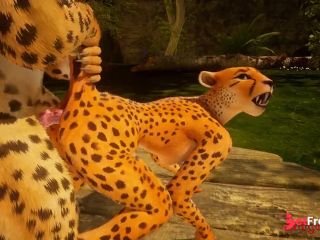[GetFreeDays.com] Sexy leopard girl fucks alpha male in furry sex from Wild Life Adult Video June 2023-5
