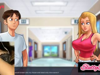 [GetFreeDays.com] Summertime Saga - Huge Boobs Sexy Blonde - 3D Porn Games Sex Video February 2023-3