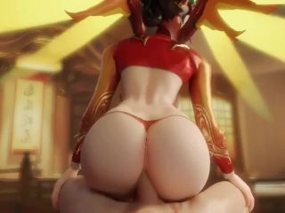  8576 – Zhuque Mercy Giving A Nice Blowjob – 3D Video, cartoon on 3d porn-5