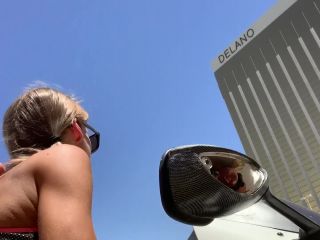 SparksGoWild - Smoking a Joint and Fucking on Top of a Parking Garage in Las Vegas  on blonde karma big tits-0