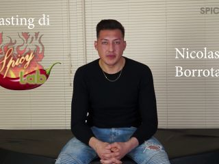 The Casting Of Nicolas Borrotanto, Young Guy With Big Dick, With Hot Bu-0