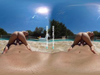 Hot Teen Banged: Hardcore Boy-Girl Fuck by the Pool SmallTits!-4