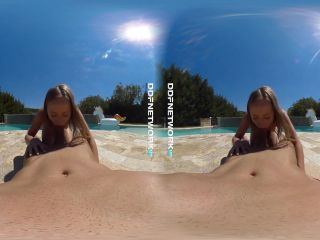 Hot Teen Banged: Hardcore Boy-Girl Fuck by the Pool SmallTits!-8