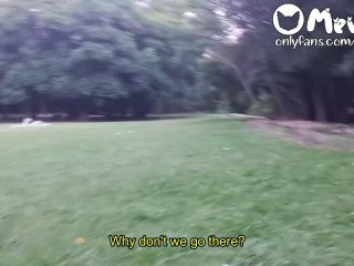 Your ValentineS Date Goes Wild, Ends Up Giving Head In A Public Park Pov  Caught, Fuck  Facial 1080p-0