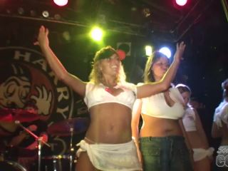 Wet T-Shirt Contest at Dirty Harry's Key West Florida with Lots of Pussy Flashing-3