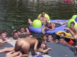 Sluts on a Raft GroupSex!-0