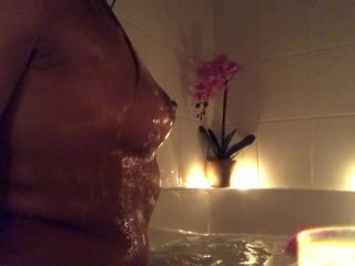 ASMR - Bubble Bath Romance - EbonyLovers-8