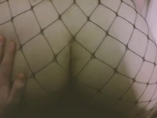 Boyfriend Couldnt Resist Me and My Big Jiggly Ass in Fishnet Stockings!-5