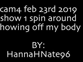 hannahnate96 – cam4 feb 23rd 2019 show 1 spinwheel on femdom porn wonder woman femdom-1