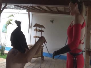 LATIN BEAUTIES IN HIGH HEELS: "TF FEAR MY LONG BULLWHIP BY JOANNA" (1080 HD) (LATINA FEMDOM, EXTREME WHIPPING, BULLWHIPPING)-1