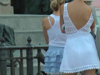 Family voyeur saw an upskirt teen -0