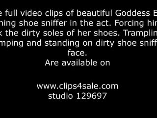 Mistress Eris – Shoe Sniffer Caught In The Act Face Trample Part 1 – Footworship, Footlicking, penectomy fetish on fetish porn Foot-9