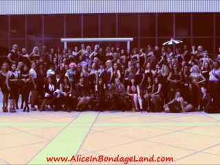 chastity cage femdom pov | Aliceinbondageland — DomConLA 2015 FemDom Convention Group Photo Time Lapse | dirty talk-6