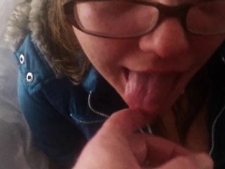 M@nyV1ds - DirtyKristy - Dirty Nerdy in a Puffy DeepThroat BJ 1-9